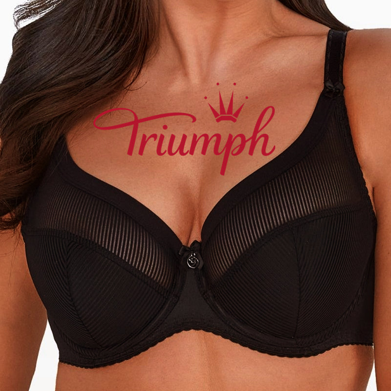 „Triumph®“ 4 vnt. pakuotė 💖50 % nuolaida ✨ Nuostabi ir patogi didelių dydžių liemenėlė, naujas modelis 2026 m.