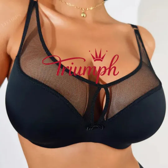„Triumph“ – (4 dalių) besiūlė push-up liemenėlė